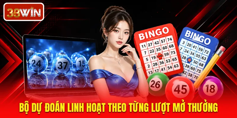 Nhịp quay liên tục tạo sự thay đổi thay vì lặp lại một cách thức cố định.Bộ dự đoán linh hoạt theo từng lượt mở thưởng