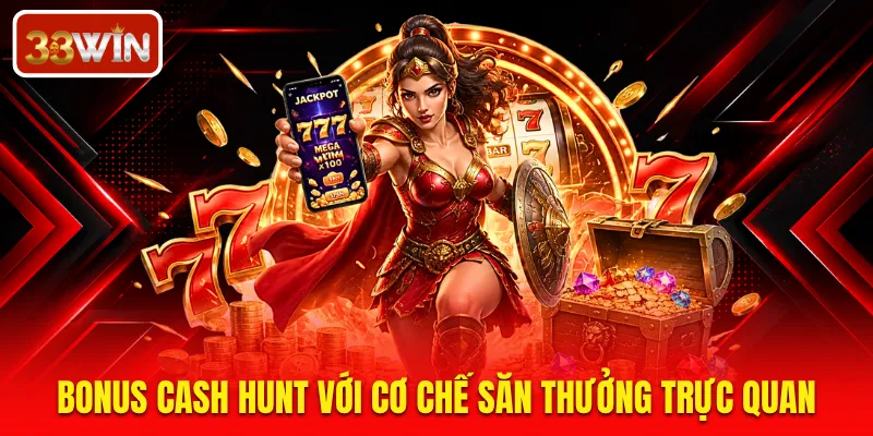 Bonus Cash Hunt với cơ chế săn thưởng trực quan