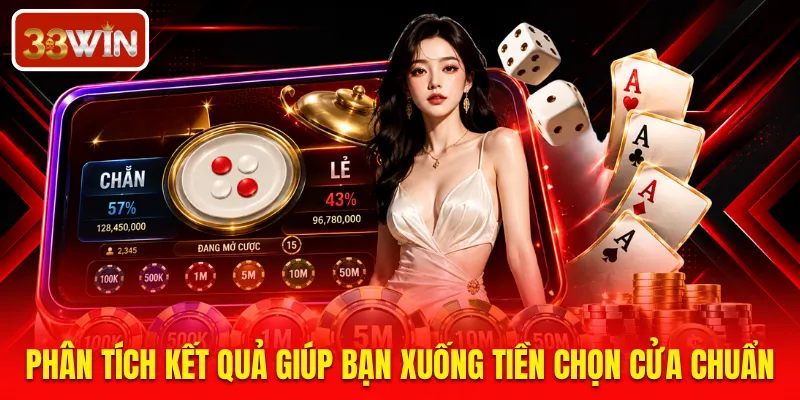 Phân tích kết quả giúp bạn xuống tiền chọn cửa chuẩn